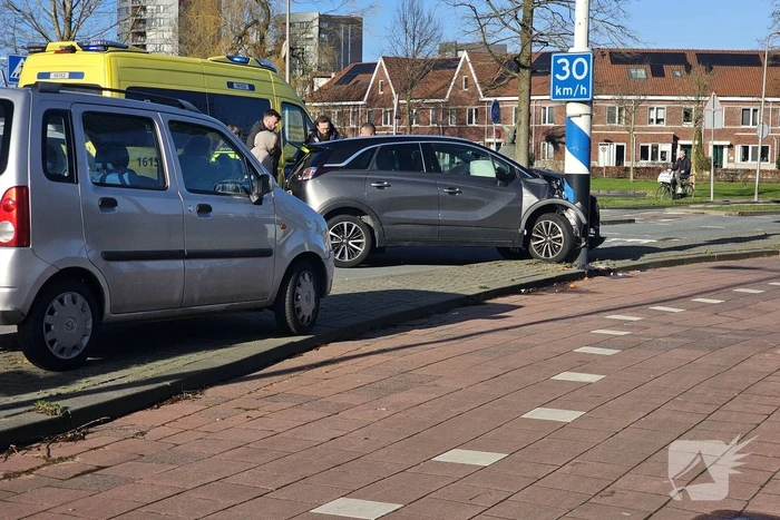 Persoon gewond bij eenzijdig ongeval
