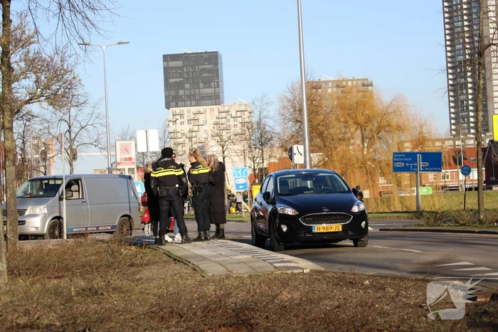 Scootmobiel aangereden door bestelbus