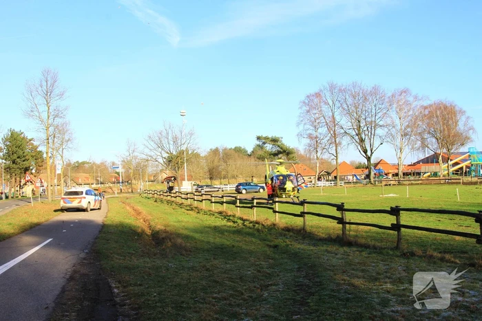 Traumateamingezet bij medische noodsituatie op straat