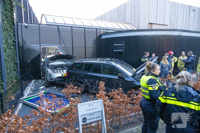 Ravage na ongeval in wasstraat