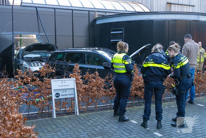 Ravage na ongeval in wasstraat