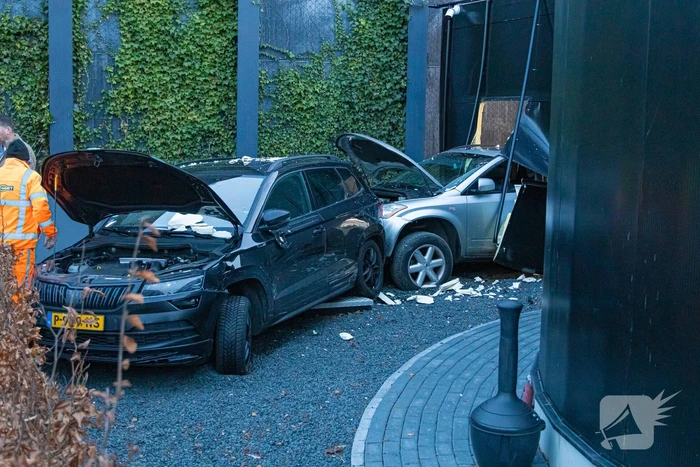 Ravage na ongeval in wasstraat