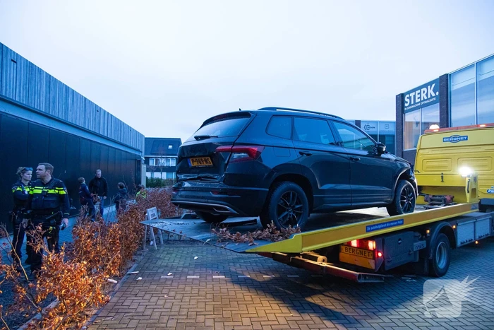 Ravage na ongeval in wasstraat