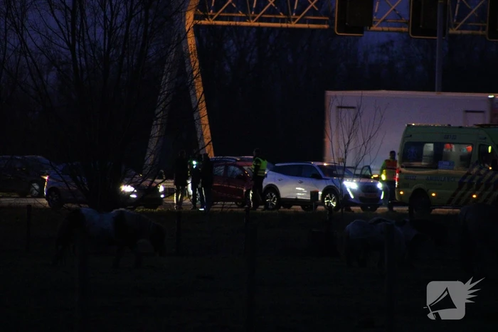 Flinke vertraging door ongeval op snelweg