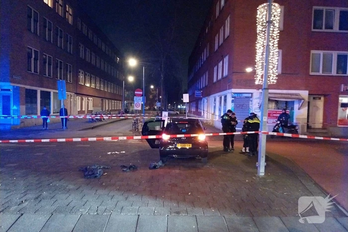 Gewonde bij schietpartij, twee verdachten gevlucht