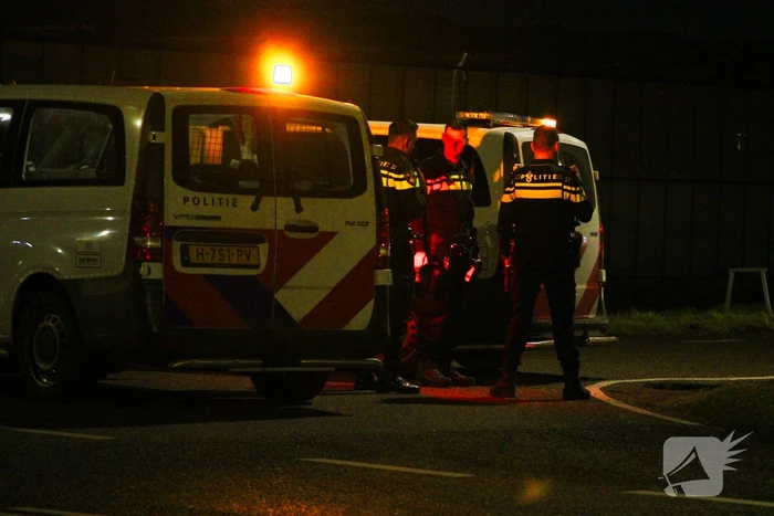 Grote gaslekkage door omver gereden gaskast