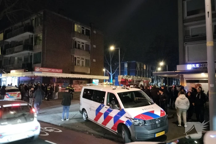 Grote brand uitgebroken na explosie bij appartementencomplex