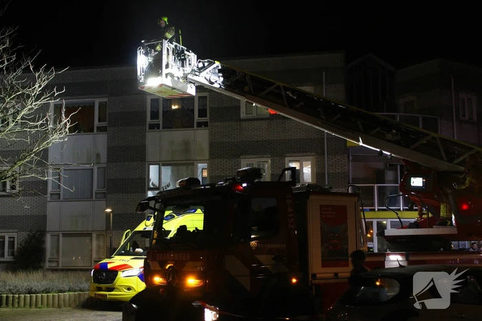 Persoon overleden bij woningbrand