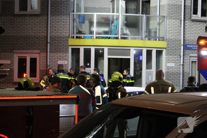 Persoon overleden bij woningbrand
