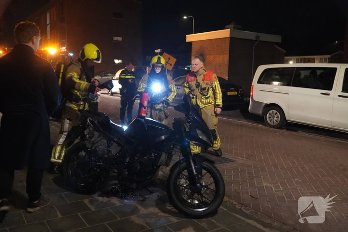 Schakelbrommer vat vlam