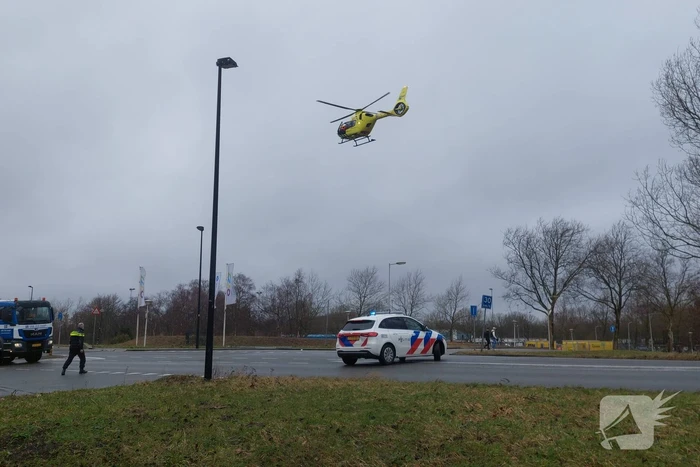 Gewonde bij bedrijfsongeval