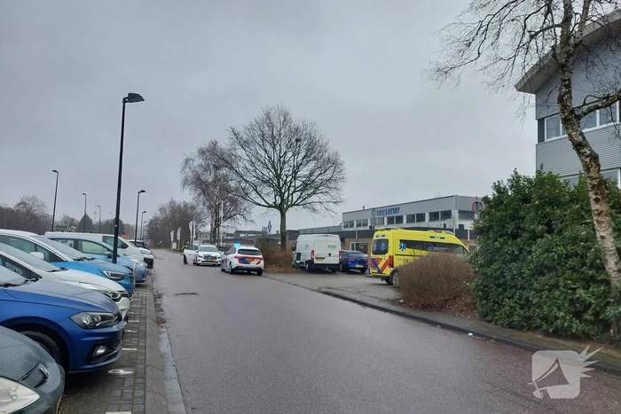 Gewonde bij bedrijfsongeval