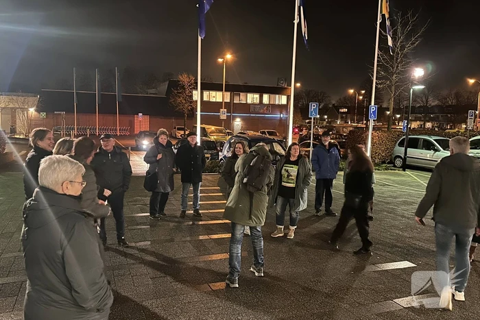 Protest tegen afschieten damherten