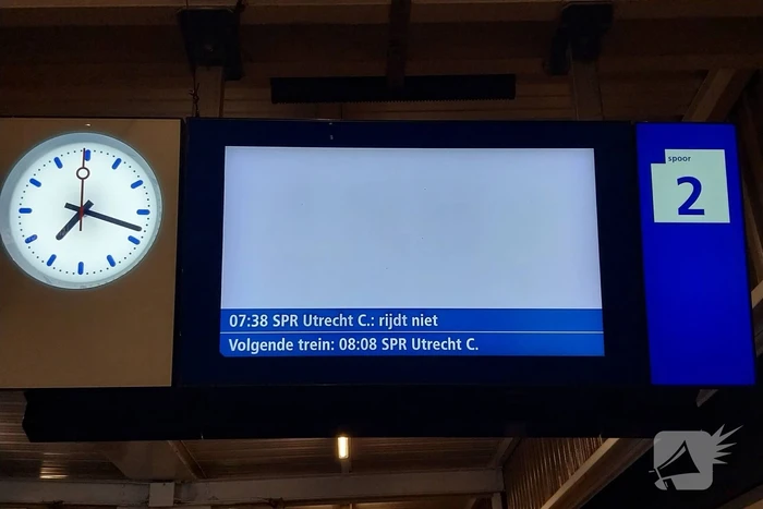 Geen treinverkeer door wisselstoring