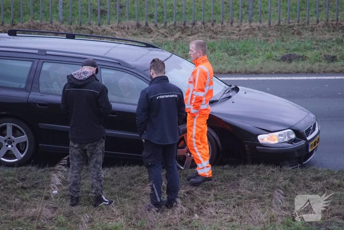 Schade bij ongeval tussen twee auto's