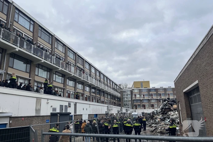 Familieleden willen rampplek bestormen