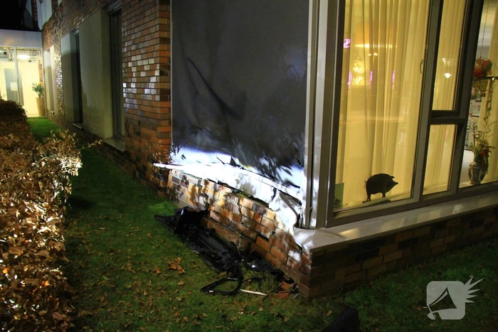Automobilist ramt woning