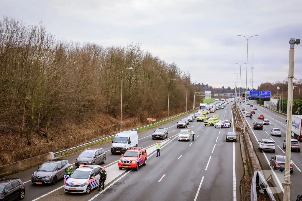 Rijksweg A28 R 18,3 112 melding Amersfoort 