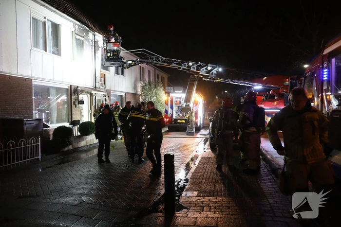 Brandstichting bij woning