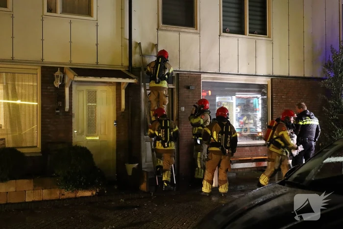 Brandstichting bij woning