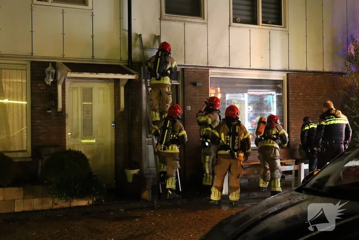 Brandstichting bij woning