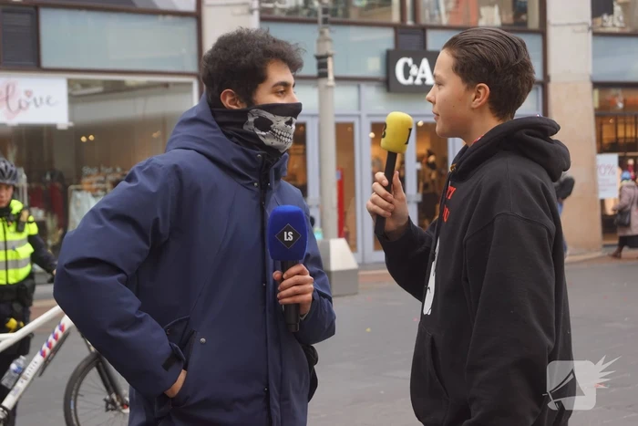 Grote politie-inzet bij uit de hand gelopen grap