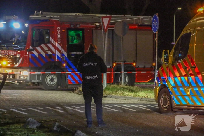 Achtervolging eindigt in ongeval met flinke schade