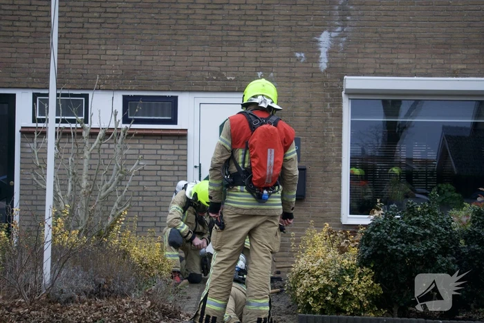 Bewoners zorgen voor flinke gaslek tijdens graven in tuin