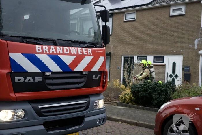 Bewoners zorgen voor flinke gaslek tijdens graven in tuin