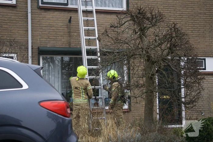 Bewoners zorgen voor flinke gaslek tijdens graven in tuin