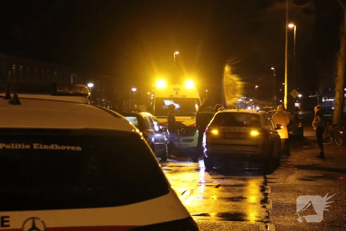Twee auto's beschadigd door ongeval