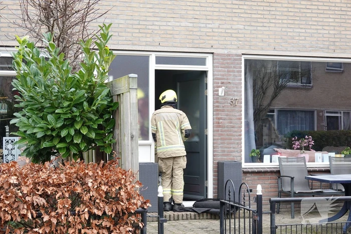 Gaslekkage door werkzaamheden in woning