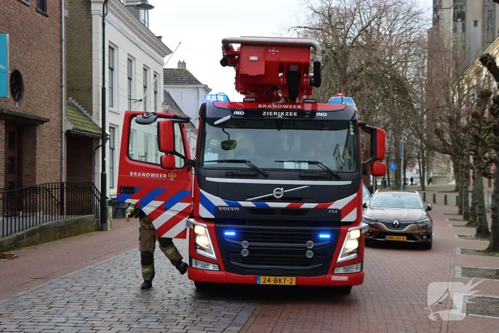 Brandweer ingezet voor schoorsteenbrand