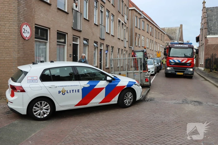 Brandweer ingezet voor schoorsteenbrand