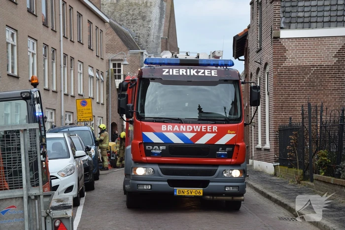 Brandweer ingezet voor schoorsteenbrand