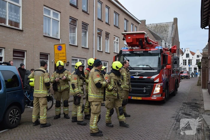 Brandweer ingezet voor schoorsteenbrand