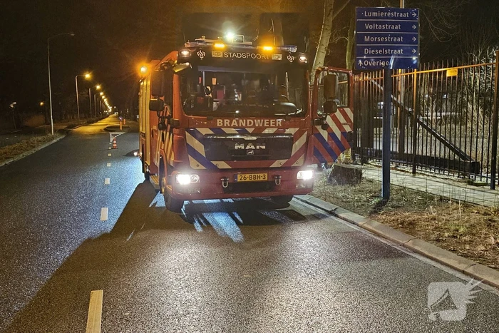 Brandweer ingezet voor lekkende stoomleiding