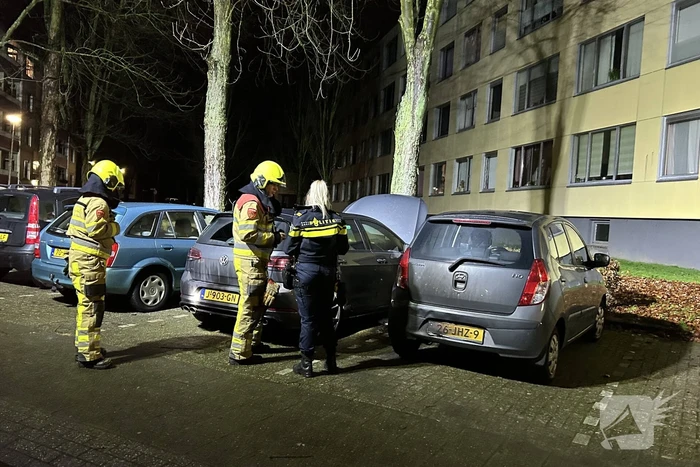 Onderzoek naar brand in auto