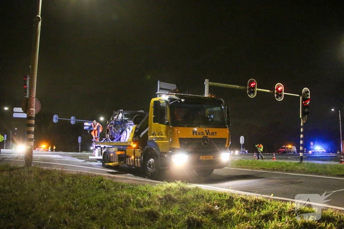 Meerdere gewonden bij fikse aanrijding
