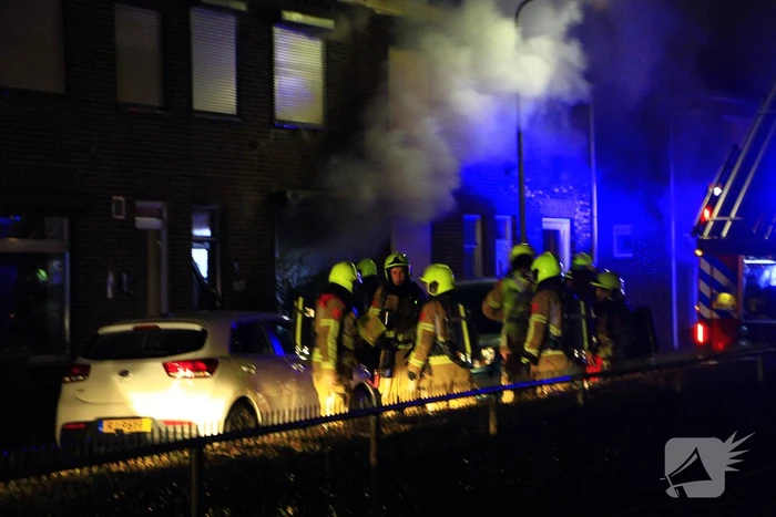 Woningen ontruimd door uitslaande brand