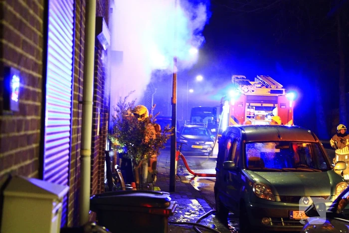 Woningen ontruimd door uitslaande brand