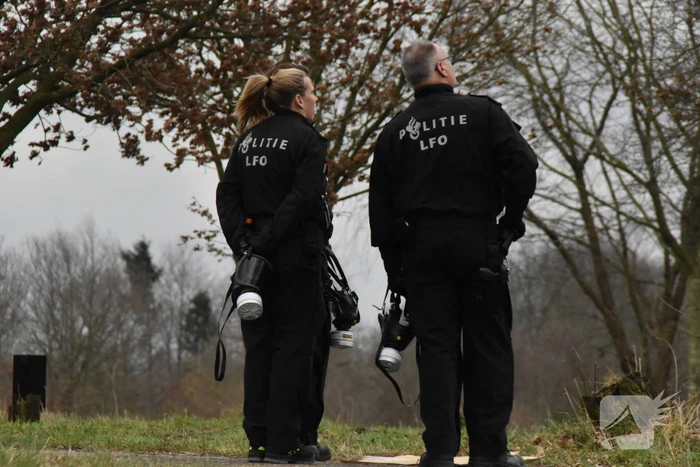 Aanhouding 23-jarige tijdens ondermijningsactie, arrestatieteam valt pand binnen na vondst drugsafval