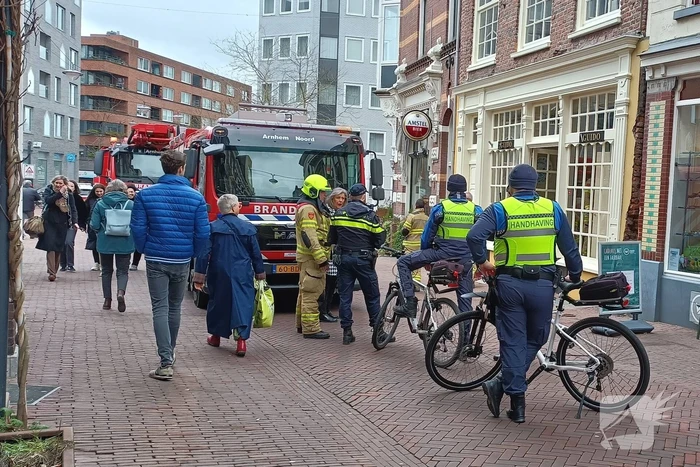Brand in meterkast snel geblust