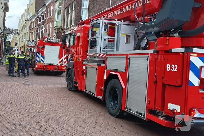 Brand in meterkast snel geblust