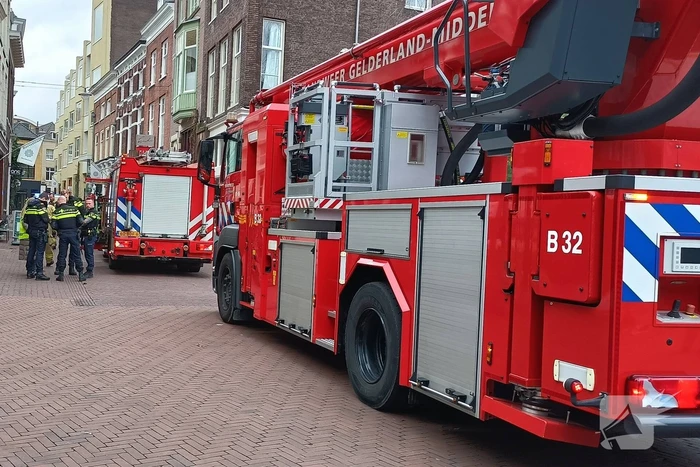 Brand in meterkast snel geblust