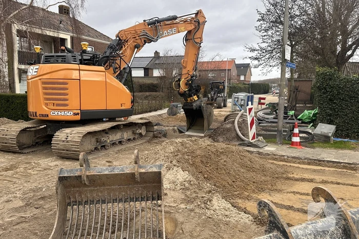 Woningen zonder water door gesprongen leiding tijden werkzaamheden