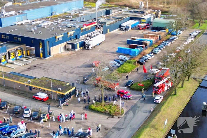 Brandweer ingezet voor brandmelding in bedrijfspand