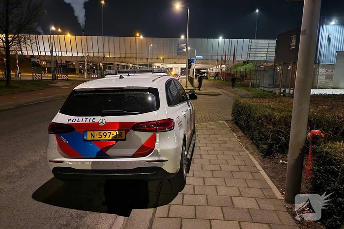 Brandstichting bij bedrijfspand in haven