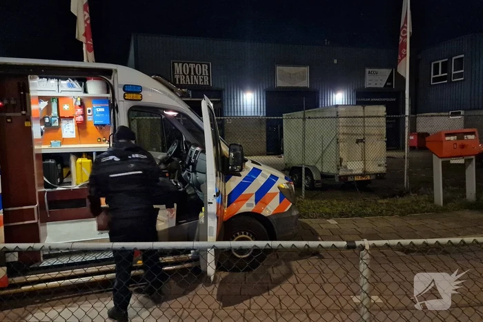 Brandstichting bij bedrijfspand in haven