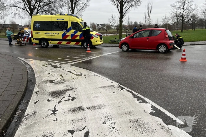 Fietser gewond bij ongeval